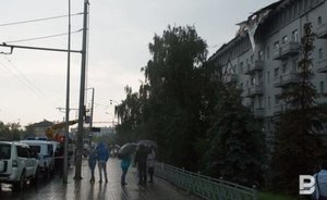 Татарстанцев предупредили о грозе, граде и порывистом ветре в пятницу